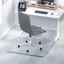 Small desk floor online mat